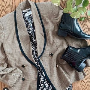 VINTAGE Double Breasted Blazer, Size 2P